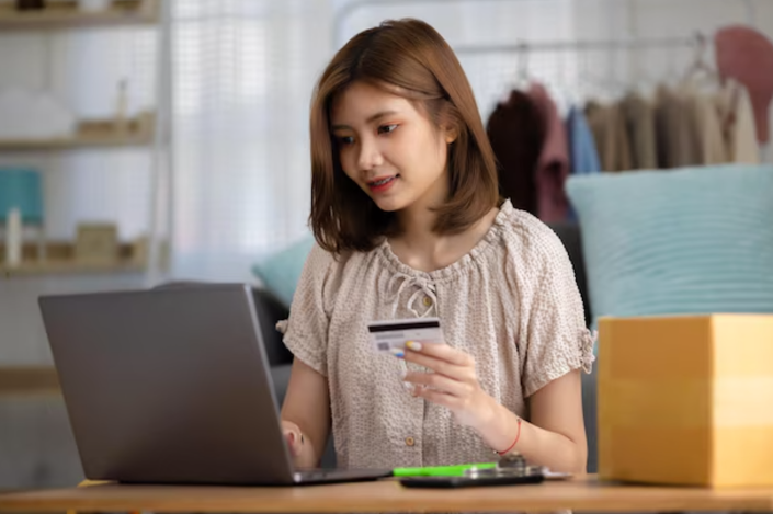 pay using a credit card